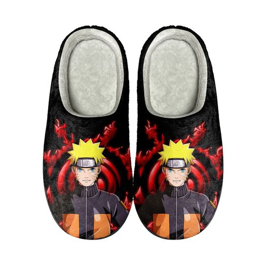 Anime Boy Slippers Slippers | Christmas Gift | Cozy Slippers