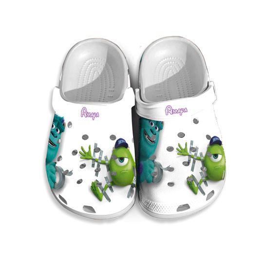 Sulley Mike Disney Clogs Shoes