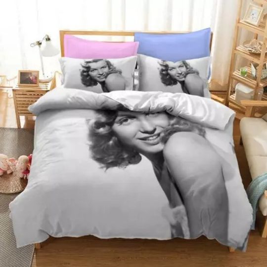 Classic Celebrity Marilyn Monroe Bedding Set