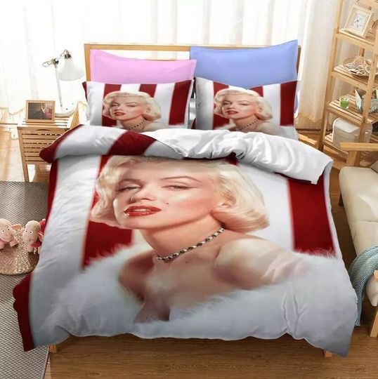 Classic Celebrity Marilyn Monroe Bedding Set