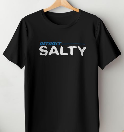 Discover Detroit Salty Unisex Tee, Casual Graphic Shirt, Gift for Him or Her
