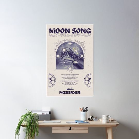 Moon Song - Phoebe Bridgers Poster Poster