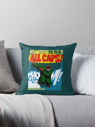 Discover m.f Dooom Pillow