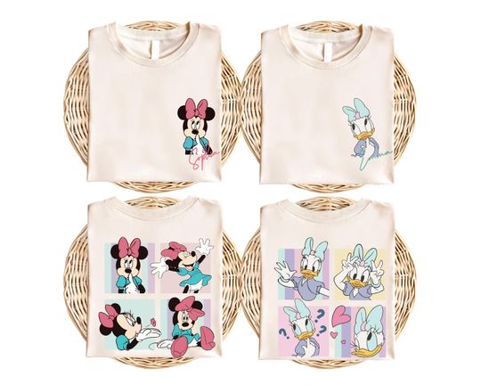 Disney Minnie And Daisy Shirt, Disney Besties Shirt, Disney Girls Trip 2025 Shirt, Disney Best Friends Tee, Girls Just Wanna Have Fun Shirt