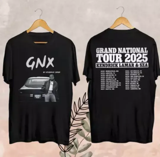 Grand National Tour Shirt, Grand National Tour Merch, Kendrick Lamar Tour 2025