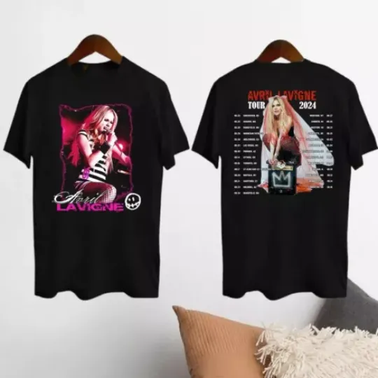 Avril Lavigne Greatest Hits Tour Shirt