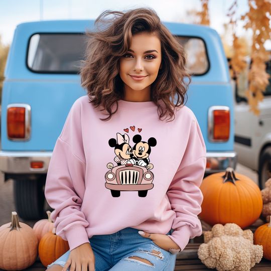 Mickey Valentines Day Sweatshirt, Valentine's Day Disney Sweatshirt, Valentine's Day Sweatshirt