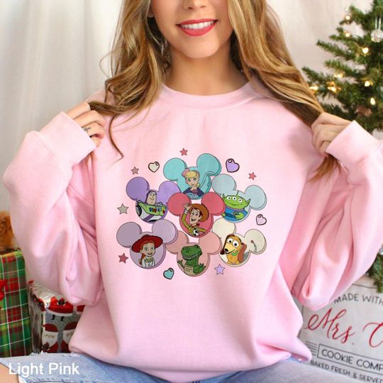 Disney Toy Story Valentine Sweatshirt, Fun Disney Love Sweatshirt, Disney Valentine Sweatshirt
