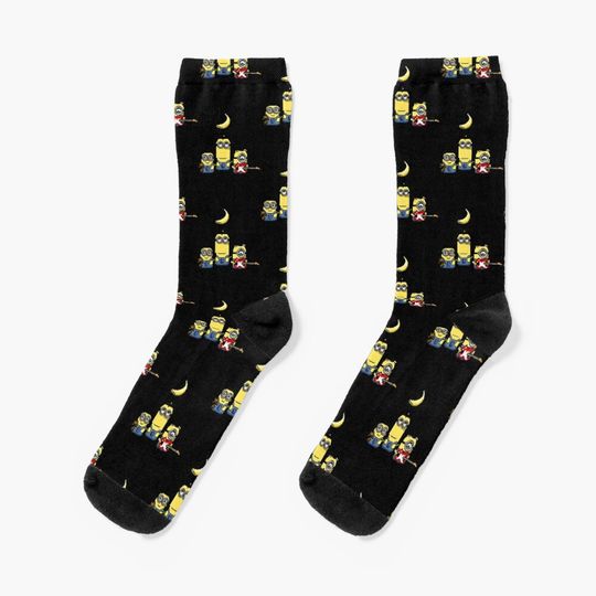 8-bit-minions Socks