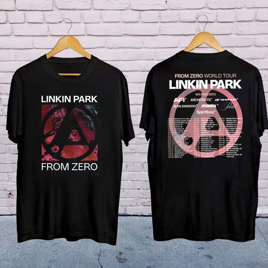 Linkin Park From Zero World Tour 2025 Shirt, Linkin Park Concert 2025, Linkin Park Merch, Linkin Park Fan Gift, Linkin Park Band Logo Shirt