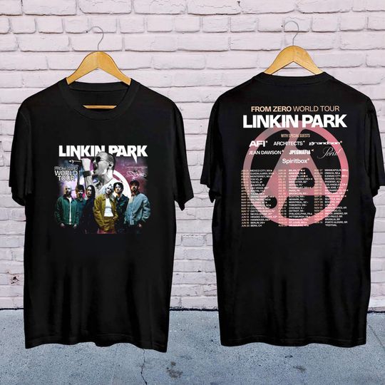 Linkin Park Band Logo Shirt, 2025 Linkin Park From Zero World Tour Shirt, Linkin Park Rock Band Tee, Linkin Park Merch, Linkin Park Fan Gift