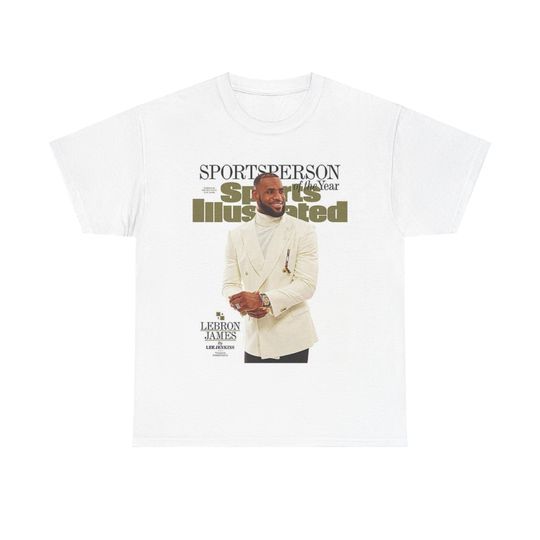 LeBron James NBA Sports Illustrated Tee Shirt