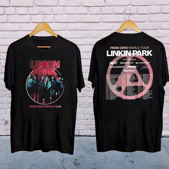 Discover 2025 Linkin Park From Zero World Tour Shirt, Linkin Park Rock Band Tee, Linkin Park Merch, Linkin Park Fan Gift, Linkin Park Band Logo Shirt