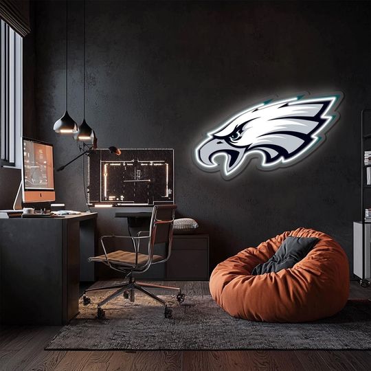 Philadelphia Eagles UV Printed Plexi Neon Signs, Basketball Lovers Gift,  Gift For Him