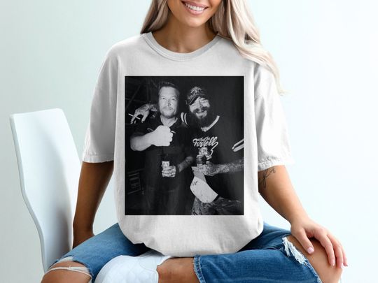 Post Malone, Blake Shelton, Country Posty, Posty, Post Malone Shirt, Somebody Pour Me a Drink, Post Malone Comfort Colors Shirt