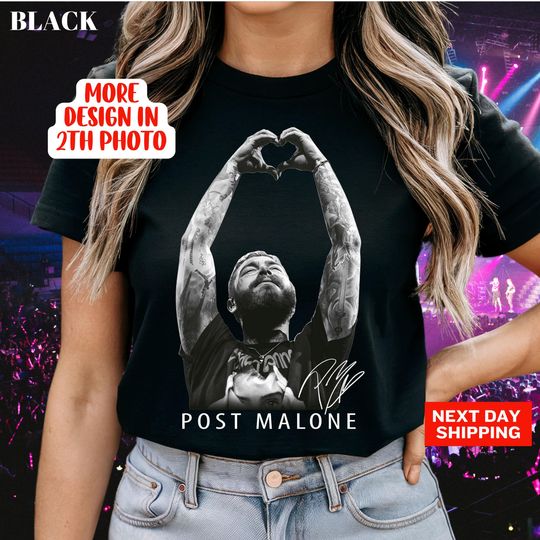 Post Malone Rap Music Merch Shirt, Cowboy Post Shirt, Retro Rap 90s Tee, Post Malone Tour Rapper Gift, Country Shirt, Western Graphic Tee