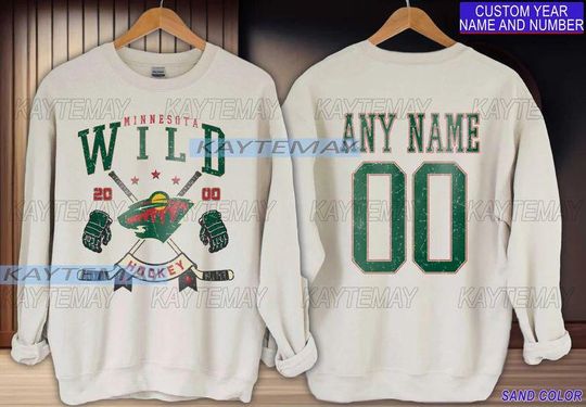 Minnesota Wild Sweatshirt | Kirill Kaprizov shirt | Minnesota Hockey Fan shirt | Wild Hockey Sweatshirt | Brock Faber shirt