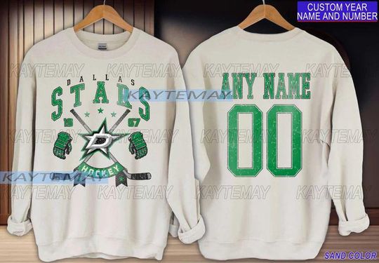 Dallas Stars Sweatshirt | Jamie Benn shirt | Dallas Hockey Fan shirt | Stars Hockey Sweatshirt | Jason Robertson shirt