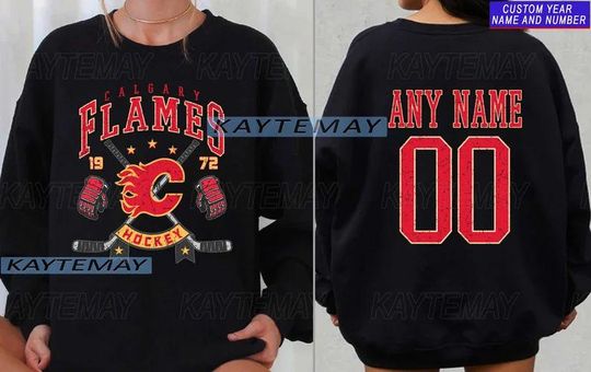 Calgary Flames Sweatshirt | Elias Lindholm shirt | Calgary Hockey Fan shirt | Flames Hockey Sweatshirt | Jonathan Huberdeau Tee