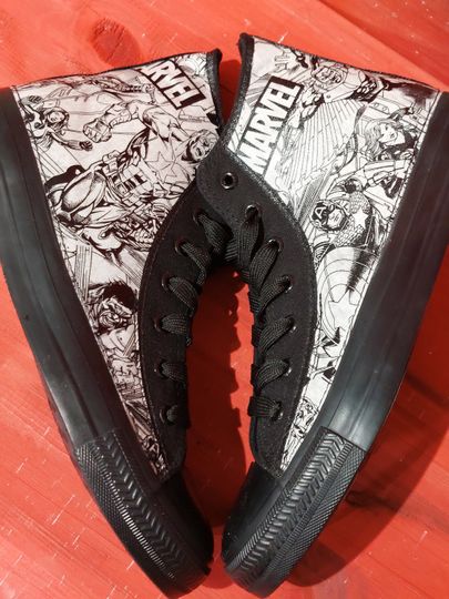 Marvel Characters high top sneaker