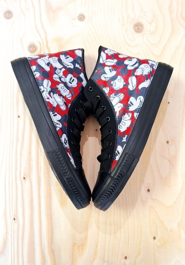 Discover Disney Mickey Mouse high top sneaker