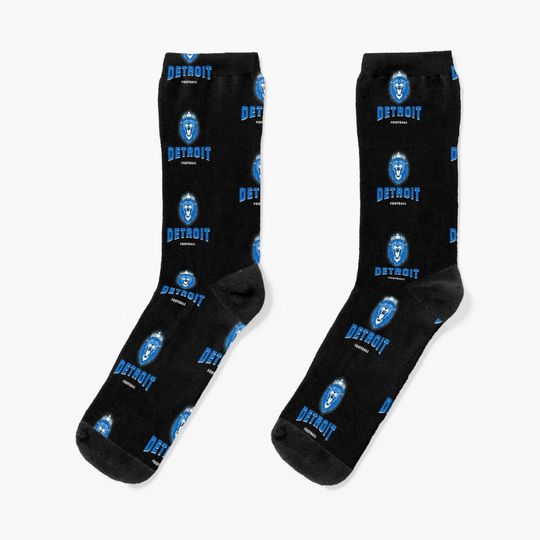 detroit lions soccer Socks