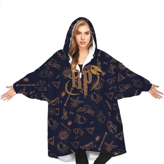 Harry Potter Girls Blanket Hoodie