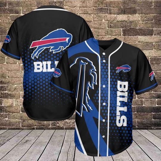 Buffalo Bills Baseball Jersey, Bills Football Jersey