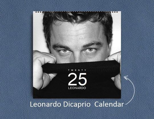 Leonardo Dicaprio Calendar 2025 | Leonardo Dicaprio 2025 Celebrity Wall Calendar, Wall Calendar 2025, Best Gift For Leonardo Dicaprio Fan