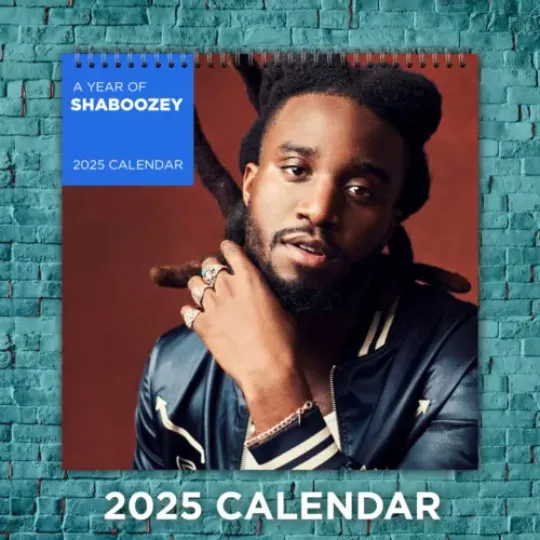 Shaboozey 2025 Wall Calendar, 12-Month Rapper Edition