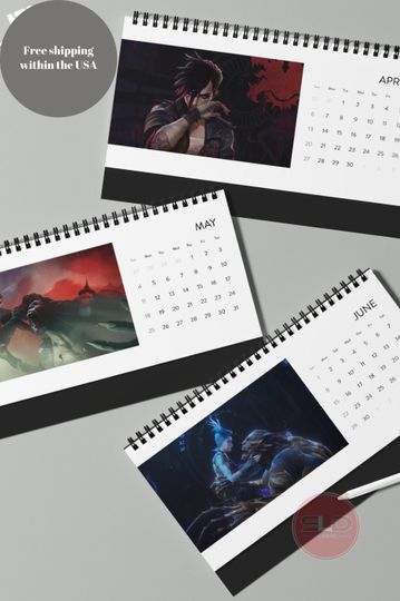 2025 Arcane Calendar | League of Legends Wall Calendar | Jinx, Ekko, Caitlyn, Vi, Arcane