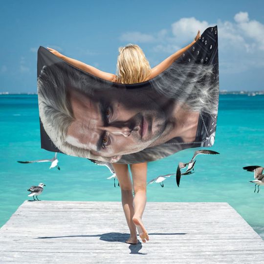 Henry Cavill Beach Towel Super Hero Camping Summer Birthday Gifts Mothers Fathers Day