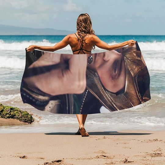 Loki Beach Towel Avengers Super Hero Travelling Camping Summer Birthday Gifts Mothers Fathers Day