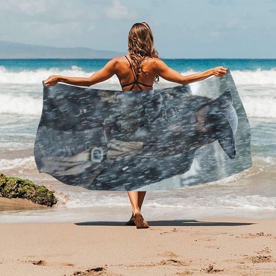 Johnny Depp Towel Jack Sparrow Travelling Camping Summer Birthday Gifts Mothers Fathers Day