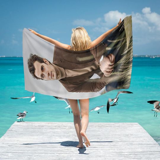 Henry Cavill Beach Towel Super Hero Camping Summer Birthday Gifts Mothers Fathers Day