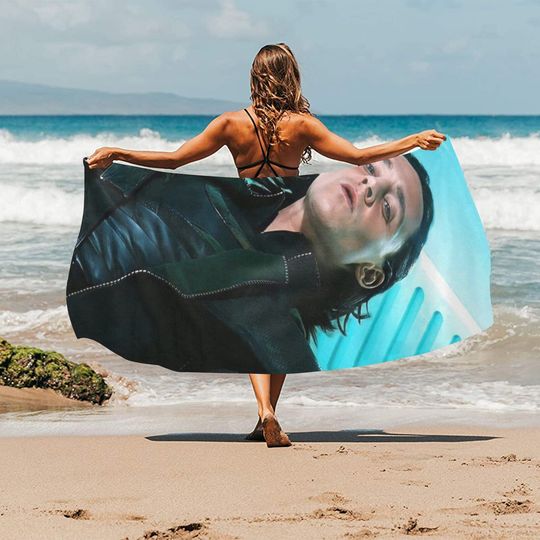 Loki Beach Towel Avengers Super Hero Travelling Camping Summer Birthday Gifts Mothers Fathers Day