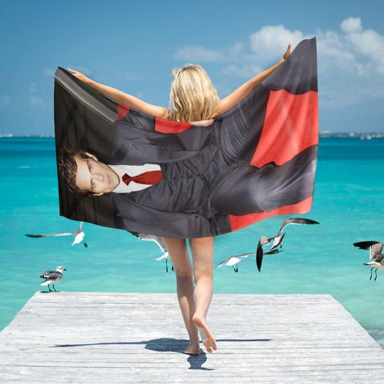 Henry Cavill Beach Towel Super Hero Camping Summer Birthday Gifts Mothers Fathers Day