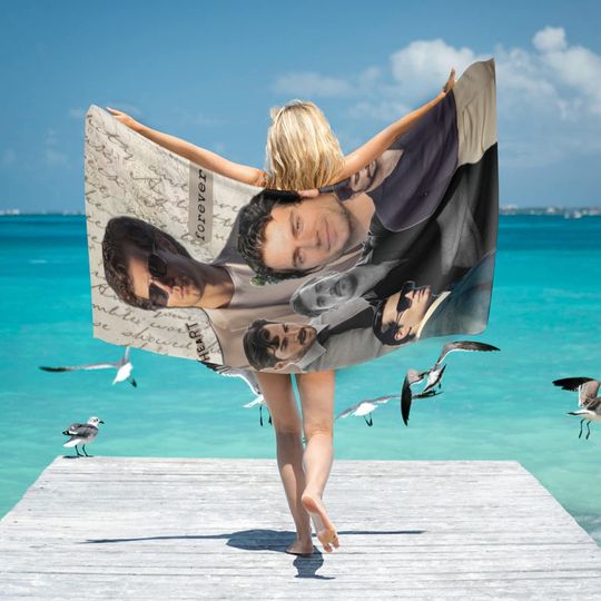 Henry Cavill Beach Towel Super Hero Camping Summer Birthday Gifts Mothers Fathers Day