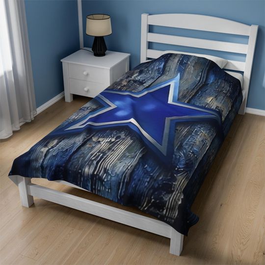 Cowboys Football Throw Blanket