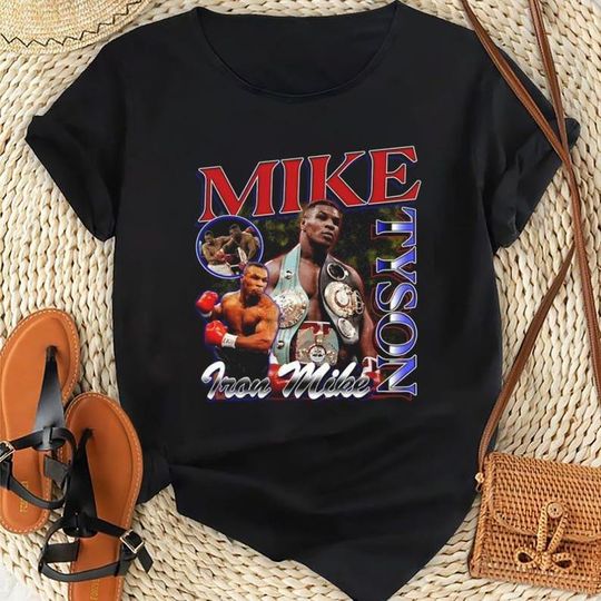 Iron Mike Tyson The Vintage Shirt, Mike Tyson Fan Shirt, Mike Tyson vs Jake Paul Shirt, Boxing Graphic Tee, Mike Tyson 2024 Game Shirt