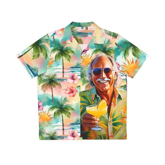 Jimmy Buffett Inspired Margaritaville Hawaiian Shirt