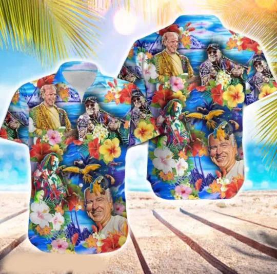 Jimmy Buffett Memorial Shirt, Parrothead Hawaiian Shirt