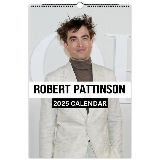 Robert Pattinson Wall Calendars 2025 Vol 2
