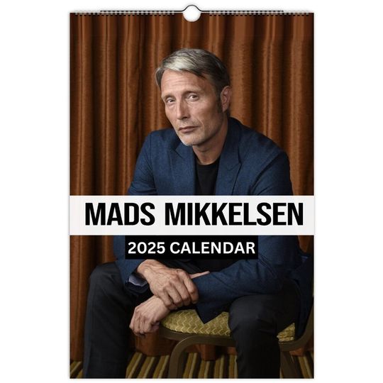 Mad Mikkelsen Wall Calendars 2025