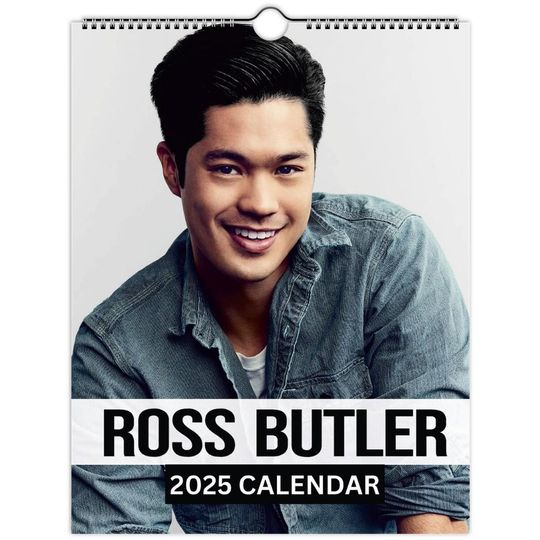 Ross Butler Wall Calendar 2025 Vol 1 , Fan gift