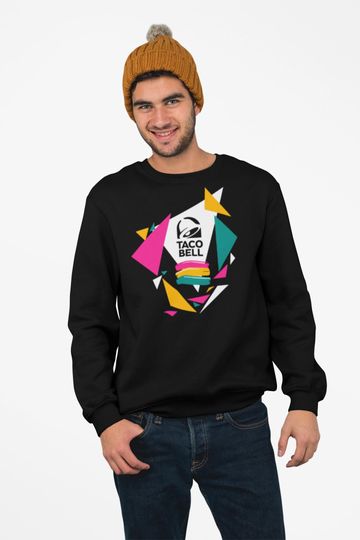 Vintage Sweatshirt Pullover Taco Bell