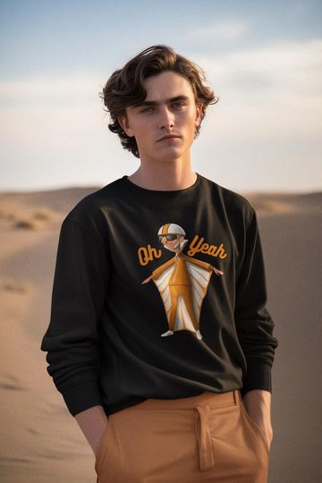 Vintage Sweatshirt Pullover Oh Yeah