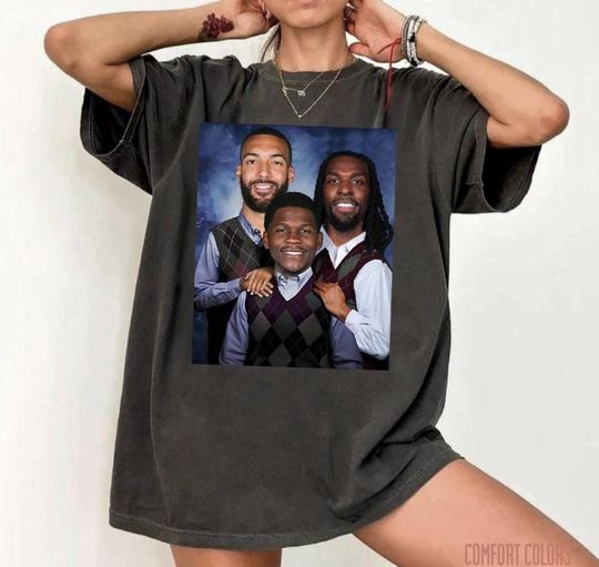 Anthony Edwards Rudy Gobert And Naz Reid Funny Step Brothers Shirt, Los Angeles Basketball Vintage Shirt,  Game Day T-Shirt