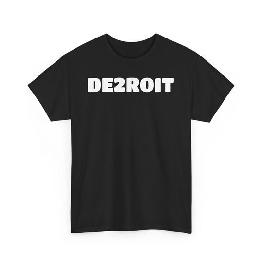 De2roit T shirt Detroit Lions Tee Lions T shirt