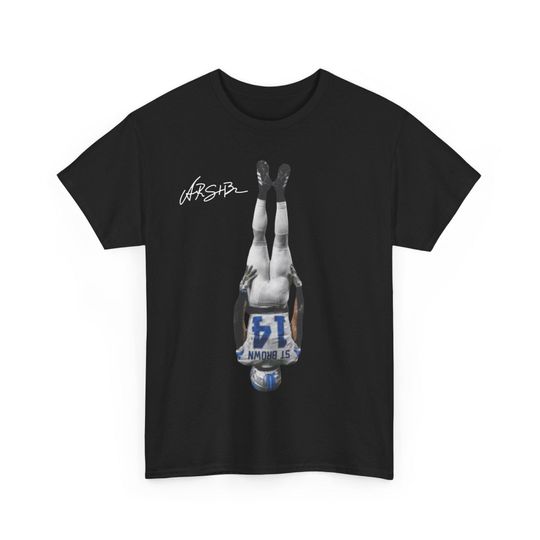 Amon-Ra St. Brown Headstand Tee Detroit Lions T shirt